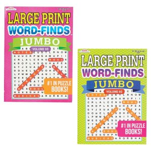 WORD FIND BOOK LARGE PRINT